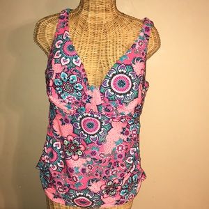 Catalina swim top 1X